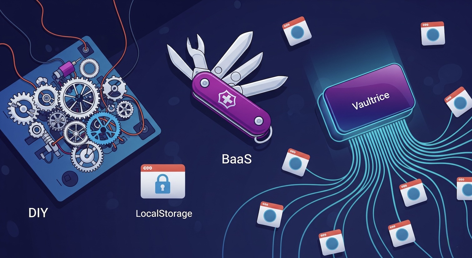 Real-Time Sync Alternatives: Vaultrice vs. localStorage, DIY, Firebase, Pusher